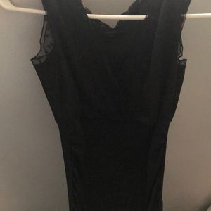 Black Flowy and Lacey Tank Top